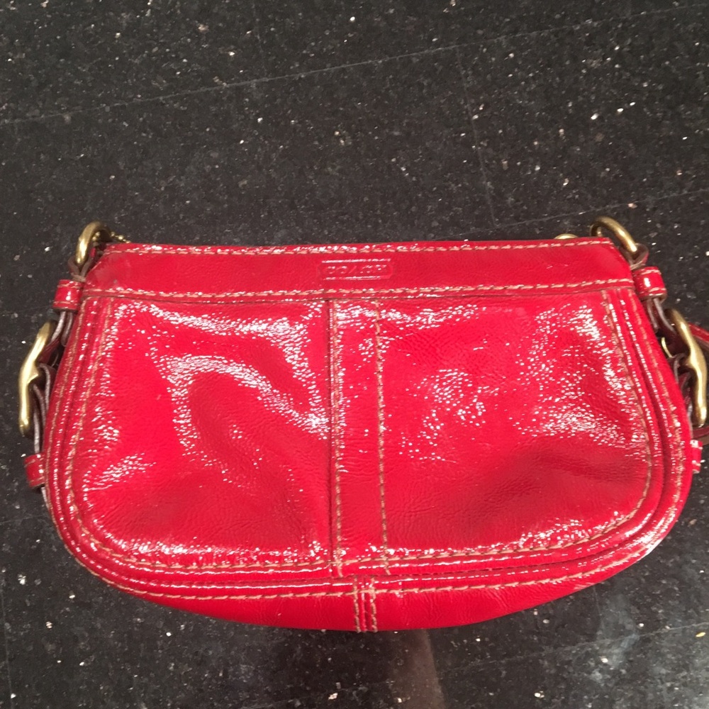 Coach wristlet clutch perfect condition!